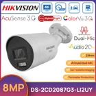 Hikvision G3 8MP Hybrid Light ColorVu POE Bullet Camera DS-2CD2087G3-LI2UY MIC