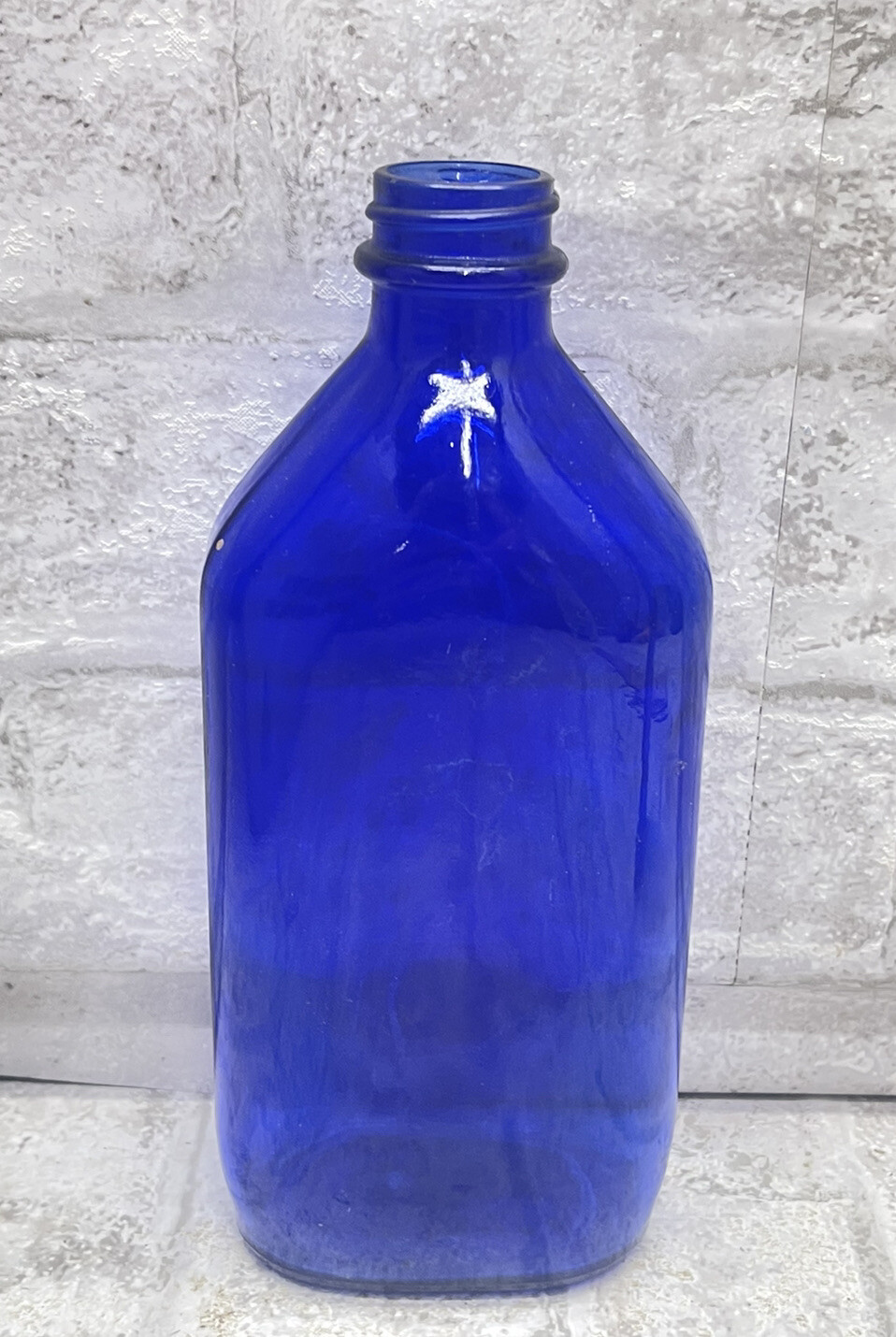 Vintage Cobalt Blue Genuine Phillips Glass Bottle Made in USA eBay