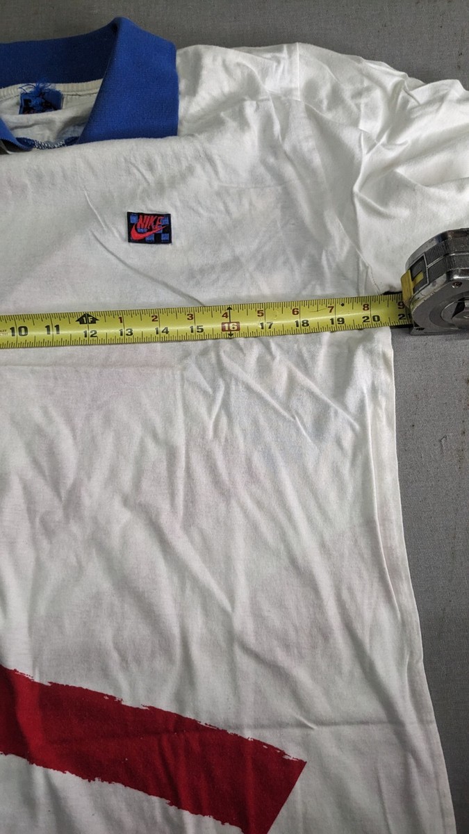 Vintage Nike John Mcenroe Polo Shirt, 80s 90s sz Large USA