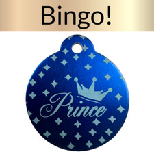 Custom Engraved Dog Tags Personalized Dog Collar Pet Tags Engraved ID TAG BLUE