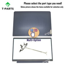 LCD Cover Back/Bezel/Hinges Blue For Lenovo ideapad 3-14ITL6 3-14ALC6 3-14ADA6