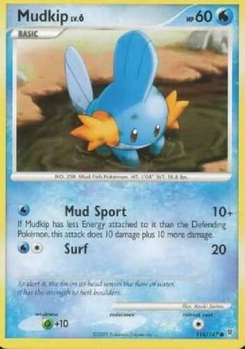 Mudkip 116/147 Supreme Victors Common Light Play Pokemon DNA GAMES