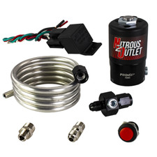 00-62002 Nitrous Outlet Big Show -4 AN Purge Kit, Solenoid, Relay, Fittings Line