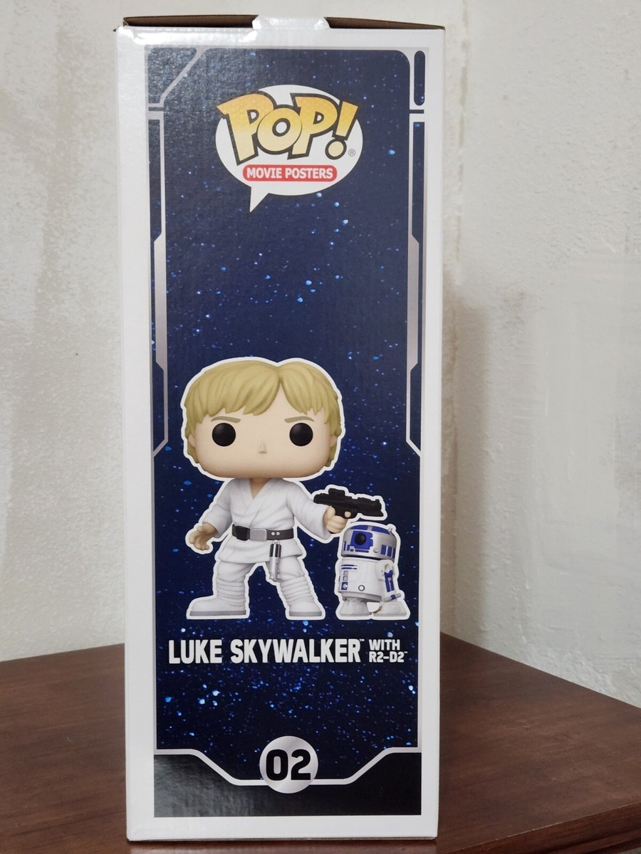 FUNKO POP! SW 新たなる希望　ルーク　R2-D2 ポスター 🔥Funko Pop! Movie Poster: Star Wars A New Hope Luke