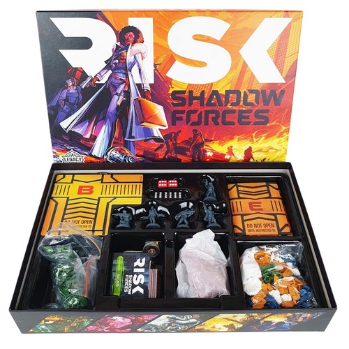Risk Shadow Forces Board Game Legacy Game Hasbro Avalon Hill Pre-Owned READ - Picture 2 of 17