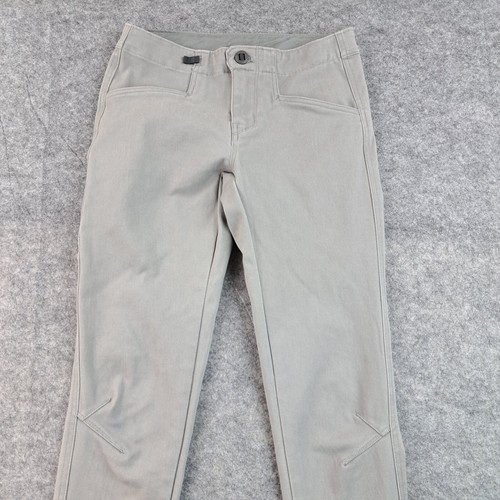 Patagonia Pants Womens 2 Gray Escala Rock Cotton Stretch Ankle Skinny Outdoors - Picture 3 of 14