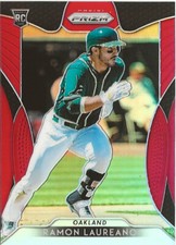 2019 Panini Prizm Ramon Laureano #156 Red Prizm SP