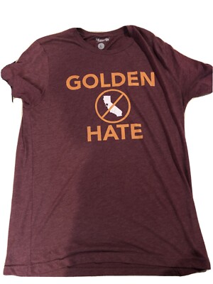 Lamp Apparel Golden Hate T Shirt NBA Cleveland Cavs / Golden State Size L - Mens