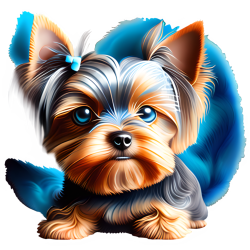 Yorkshire Terrier Auto Aufkleber Hunde Sticker - Picture 1 of 1