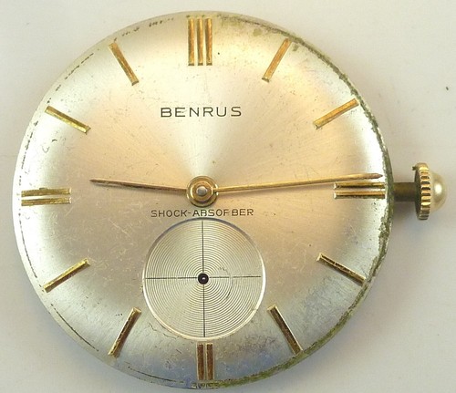 Vintage Benrus Wristwatch Movement - Model DN2F - Parts / Repair - Picture 2 of 5