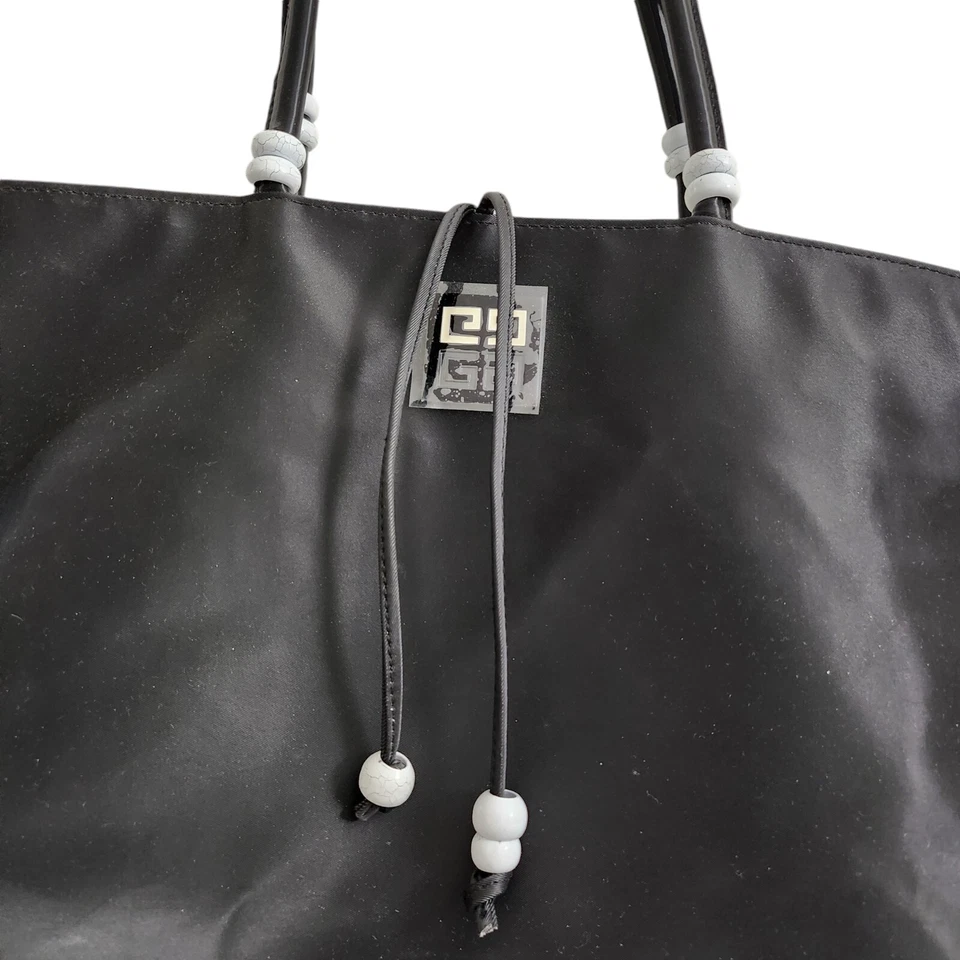 Givenchy Womens Tote Bag Black 100% PVC Parfums Travel Shoulder Bag - Image 3 of 4