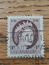 Canada Stamp Queen Elizabeth II 1c Used 337