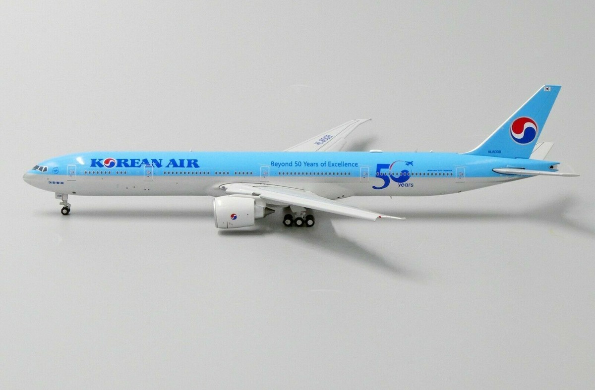 1/400 jc wings B777-300ER 大韓航空 1:400 JC Wings KOREAN AIR BOEING 777-300 Passenger Plane