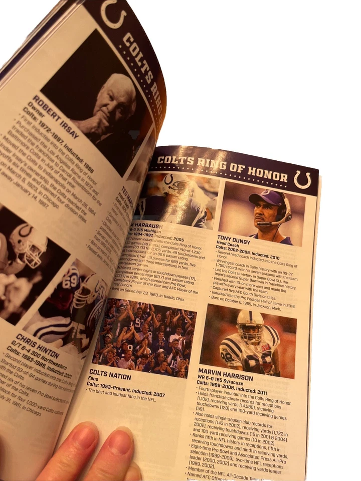 2024 Indianapolis Colts Game Day NFL Scout Program vs Broncos 8/11/24 Josh Downs - Image 4 of 4