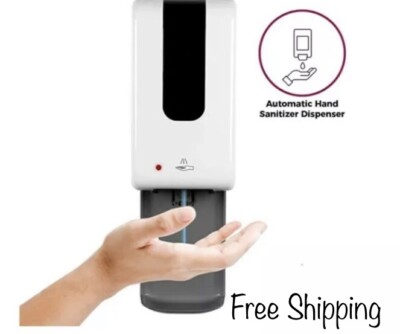 Touchless Automatic Gel/Liquid Dispenser w/ Drip Tray NEW 1200ML ships from USA!