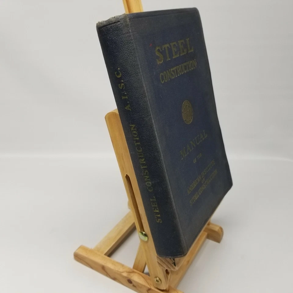 Steel Construction Manual 1948, 5th Edition, 6th Printing Architects Engineers - Image 2 of 4