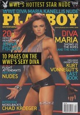 MARIA KANELLIS PLAYBOY Magazine April 2008 NEW/SEALED NEWSSTAND ISSUE! WWE DIVAS