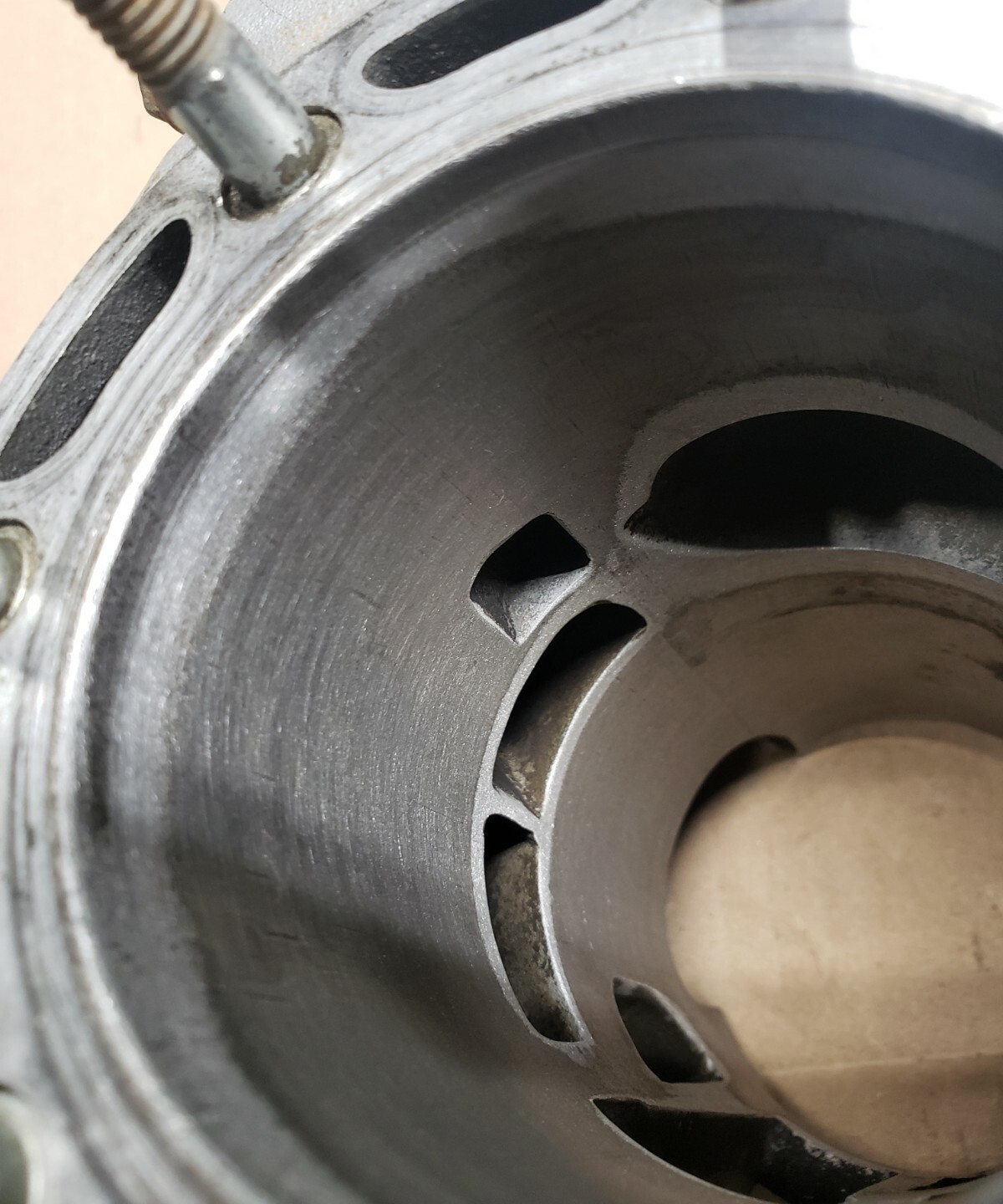 1998 1999 Kawasaki KX250 2 Stroke Cylinder Jug 110051851 NEEDS WORKS