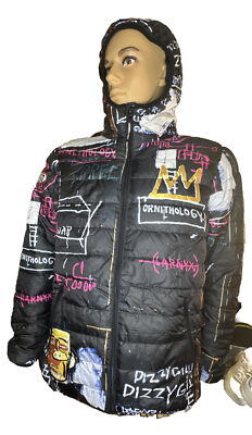 Jean-Michel Basquiat x Members Only Alchemy Puffy Jacket Men's