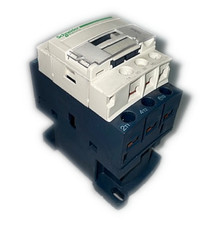 Schneider LC1D12G7 IEC Magnetic Contactor, 12A FLA Inductive, 1NO/1NC, 3P, 120V