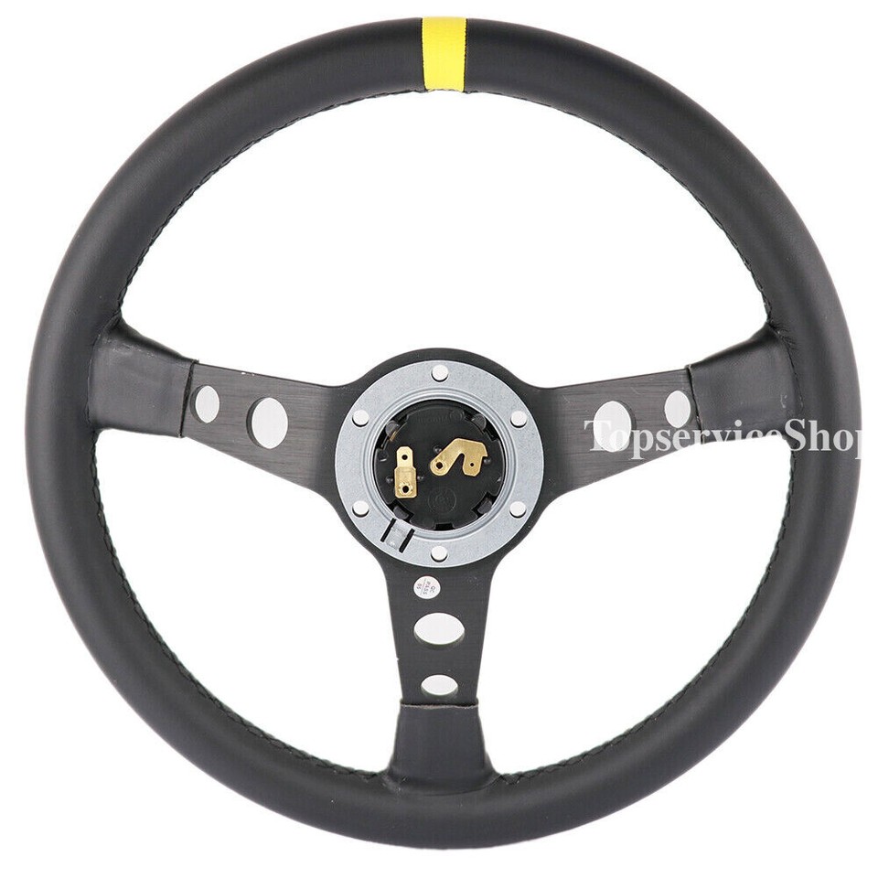 Pulsante Clacson Rosso Per Volante Sportivo JDM - Universale - Made In Thailand