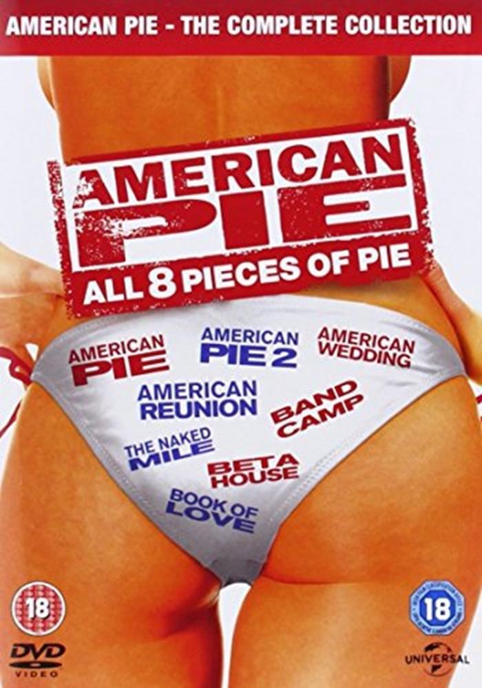 American Pie 1-8 DVD Comedy Jason Biggs