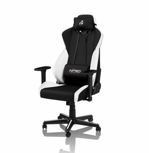 Nitro Concepts S300 Fabric Gaming Chair Radiant White Ebay