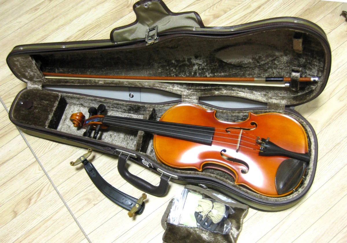Violin Suzuki Special No.3 4/4 Size 1967 Made in Japan S/N 630 with Accessories