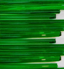 1lb Devardi Glass Rods Lampwork COE 104 Tr Med Dk Green