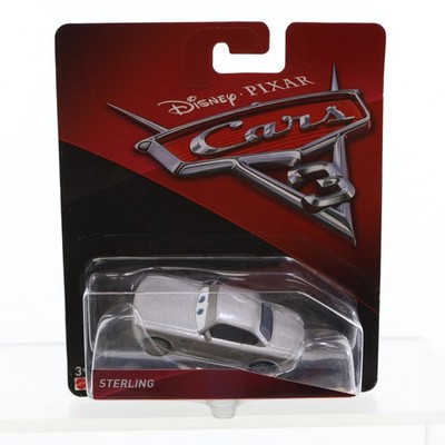 Disney Cars Pixar Cars # 3 Sterling Mattel NEW NIP 2016