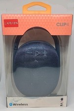 Clip 4 Portable Wireless Bluetooth Speaker Navy New Lapeten Music Travel Sport