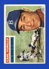 1956 Topps Set-Break #190 Carl Furillo VG-VGEX *GMCARDS*
