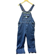 Liberty Bib Overalls Mens 36x30 Denim Blue Workwear Utility Classic