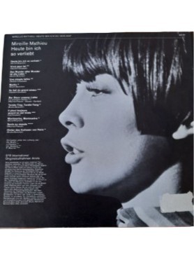 Mireille Mathieu - Heute bin ich so verliebt Vinyl LP Album Schlager Chanson