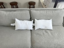 Set of Lumbar Pillow Inserts 12x20