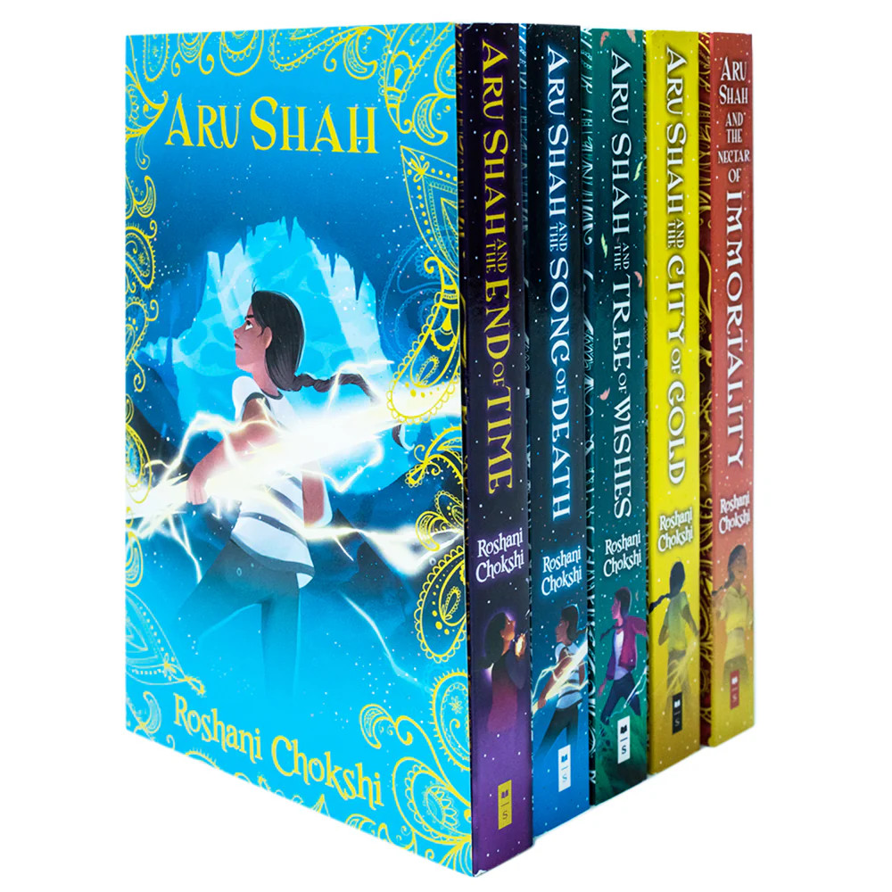 Aru Shah Series 1 - 5 Books Set by Roshani Chokshi, Paperback NEW - Image 2
