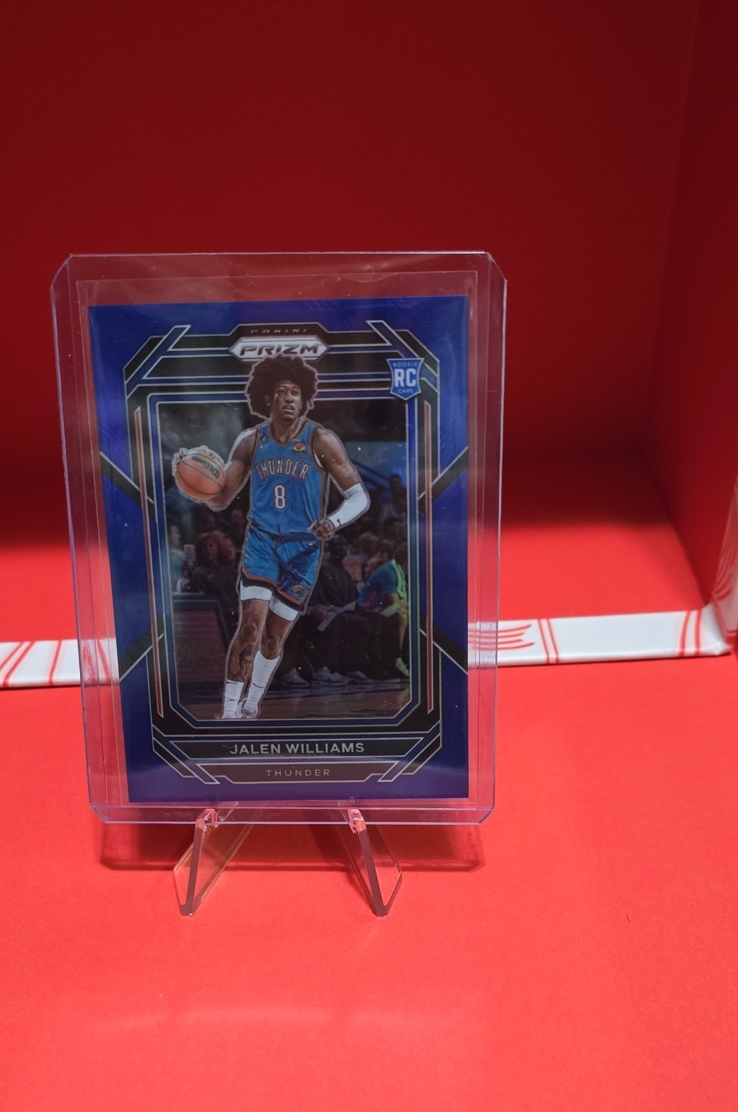 2022-23 Panini Prizm - Jalen Williams #246 Blue Prizm /199 (RC)