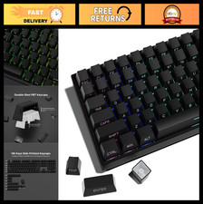 Custom PBT Keycaps Set - 136 Keys, Double Shot Shine Through, OEM Profile, Minim