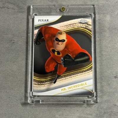 2025 Topps Chrome Disney #150 Mr. Incredible Silver Base Pack Fresh