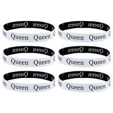 6 Pcs Bed Sheet Organizer Bands 325x40mm Storage Bands, White (QUEEN)