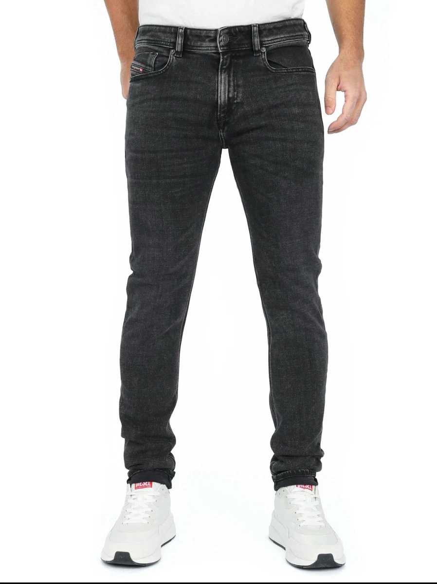 Diesel Sleenker Black Jeans for Men for sale | eBay