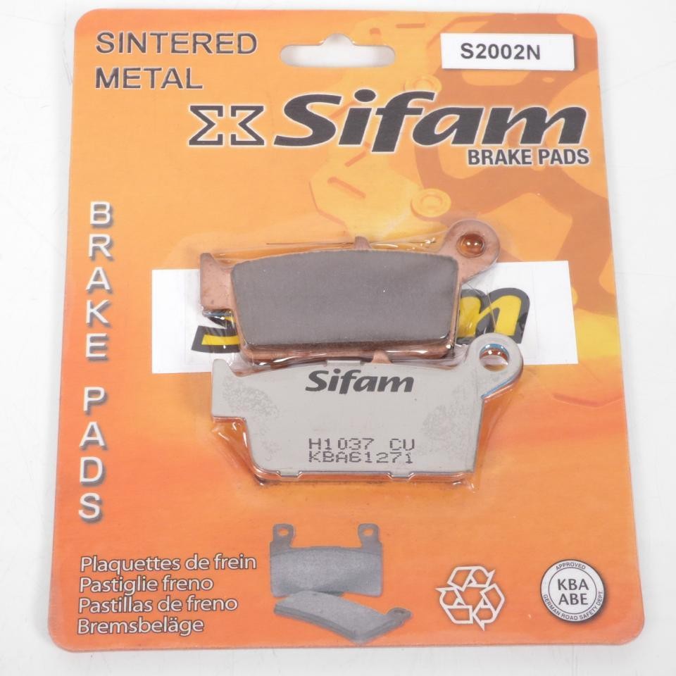 Plaquette de frein arrière Sifam élimine le sifflement sur Gas Gas EC 200 Enduro 2T