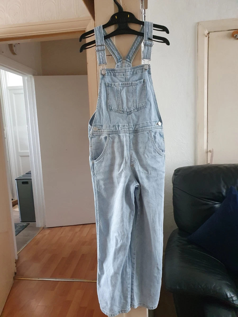 white christmas dresses The Oversized Denim Dungaree main image 0