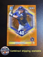 BTP-40 Cooper Pratt 2026 Bowman - Bowman Scouts' Top 100 Orange Refractor #/25