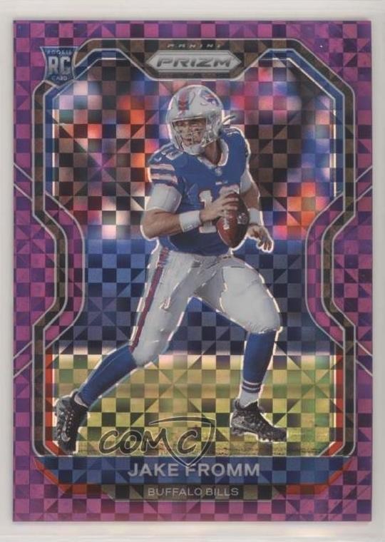2020 Panini Prizm Rookie Purple Power Prizm 16/49 Jake Fromm #310 Rookie RC 2l4