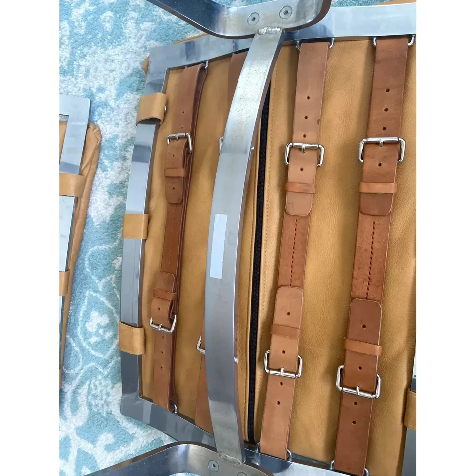 1960s Lounge Chair & Ottoman "Ari Chair" by Arne Norell With New Leather - Image 4 of 4