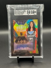 2024 Select WNBA Draft Selections Tie Dye Kamilla Cardoso RC Auto /25 SGC 10