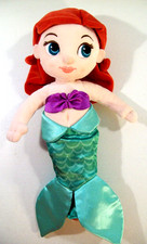 Disney Store The Little Mermaid Ariel Toddler 11" Plush, Disney Princess