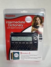 New Franklin Intermediate Dictionary with Spell Correction MWD-465 3 in 1 B12