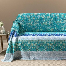 Caleffi Telo Arredo Copritutto 270x270 cm Eros anice stile etnico